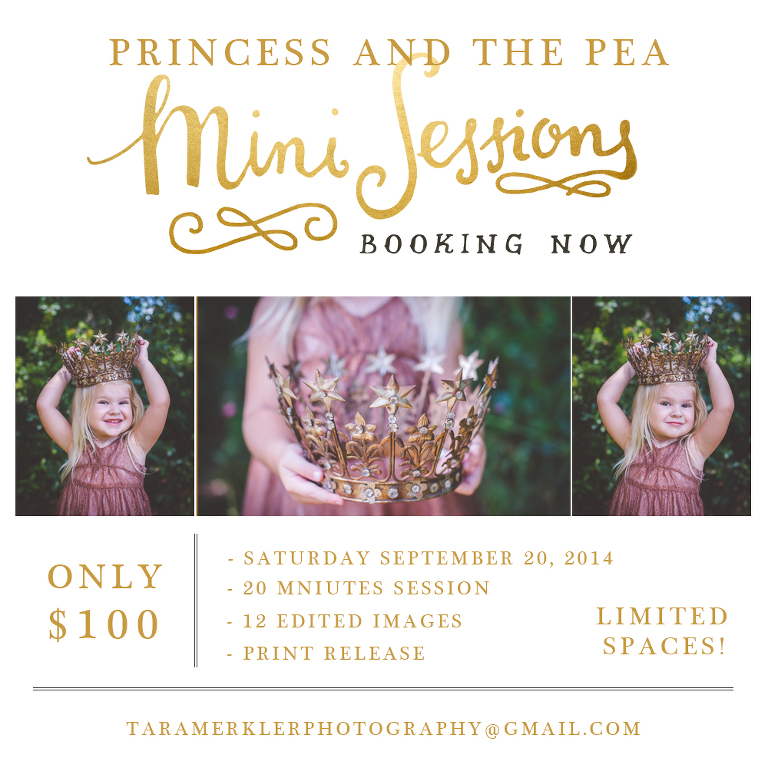 Princess and Pea Mini Announcement