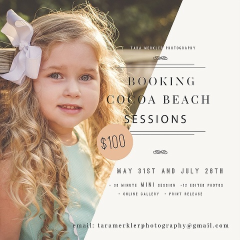 Cocoa Beach Mini Sessions Tara Merkler Photography Orlando Florida Children's Photography Central Florida_0003