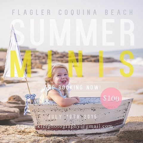 Flagler Beach Mini Sessions Tara Merkler Photography Orlando Florida Children's Photography Central Florida_0004