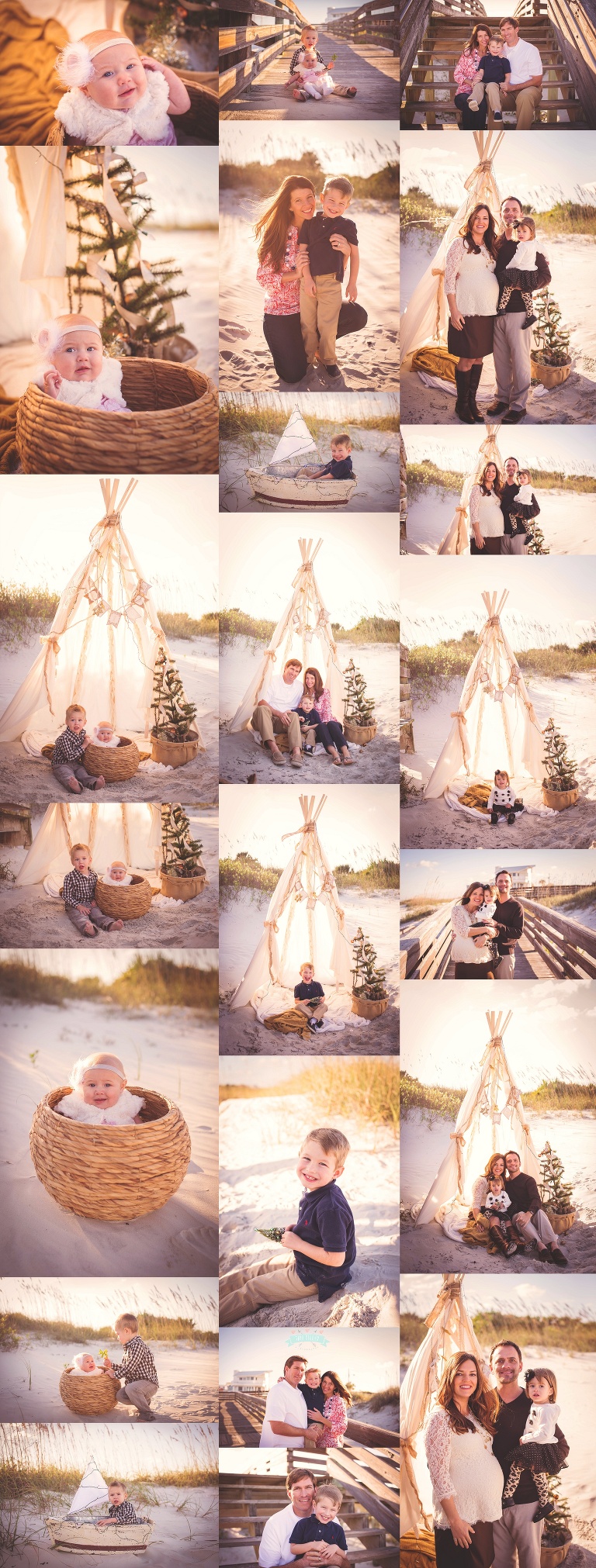 Christmas Holiday Beach Sessions  2014 Tara Merkler Photography Winter Park, Florida Family Photography Central Florida_0039.jpg