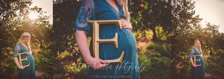 A maternity session in the orange groves by tara merkler photography in Central Floirda, Orlando, Lake Mary, Sanford, Winter Garden, Winter Park, Windemere, Florida, newborn photographer
